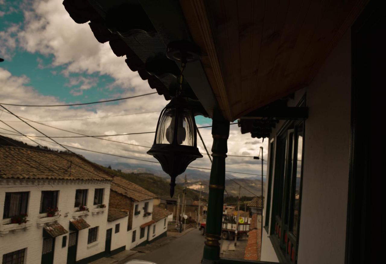 Celavi Hostel Monguí Eksteriør billede