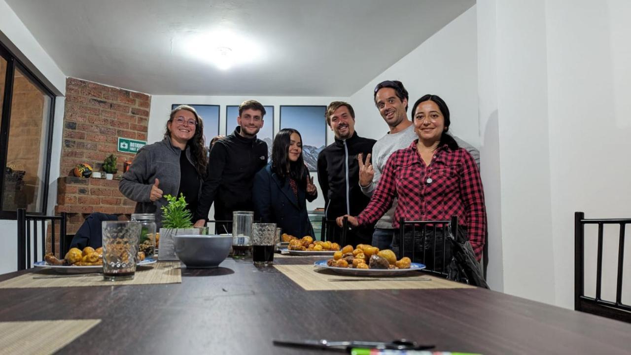 Celavi Hostel Monguí Eksteriør billede