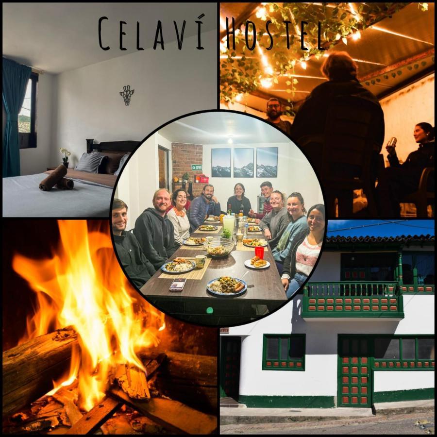 Celavi Hostel Monguí Eksteriør billede