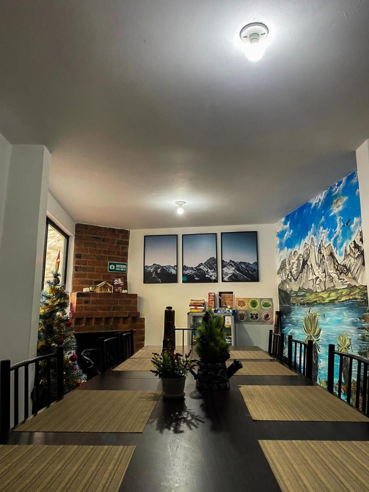 Celavi Hostel Monguí Eksteriør billede